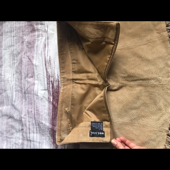 NWOT wet seal suede skirt - Picture 5 of 7